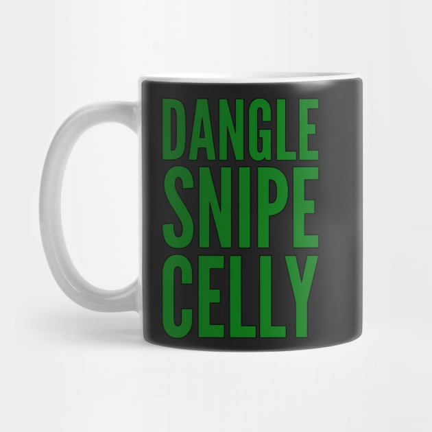 DANGLE SNIPE CELLY by HOCKEYBUBBLE